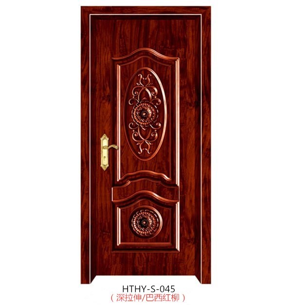 高檔烤漆鋼木門